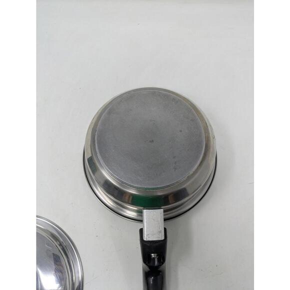 COOK-O-MATIC 1 qt Sauce Pan With Lid 18-8 5 PLY Stainless Steel USA Made 7” - Picture 7 of 8